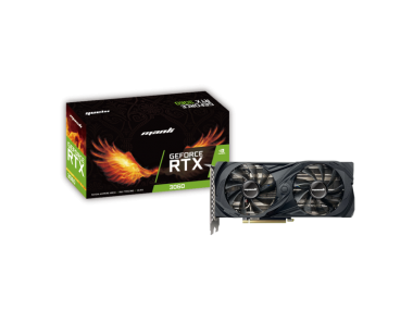 Karta Graficzna Manli GAMING RTX 3060 2-fan, 2-slot, 12GB, AMPERE LHR